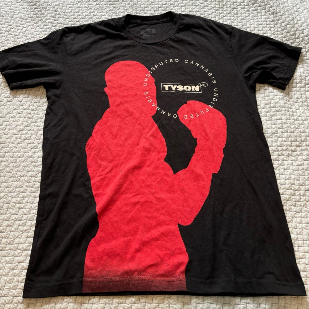 Mike Tyson Undisputed Cannabis Dispensary T-Shirt Size L